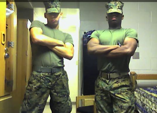 dancing marines