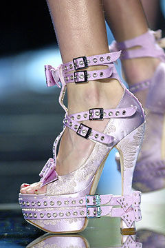 buckle heels