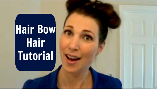 Post image for Vlogging Workshop: Hair Bow Hair Tutorial