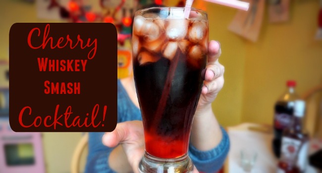 Cherry Whiskey Smash Cocktail Recipes Mama s Losin It 