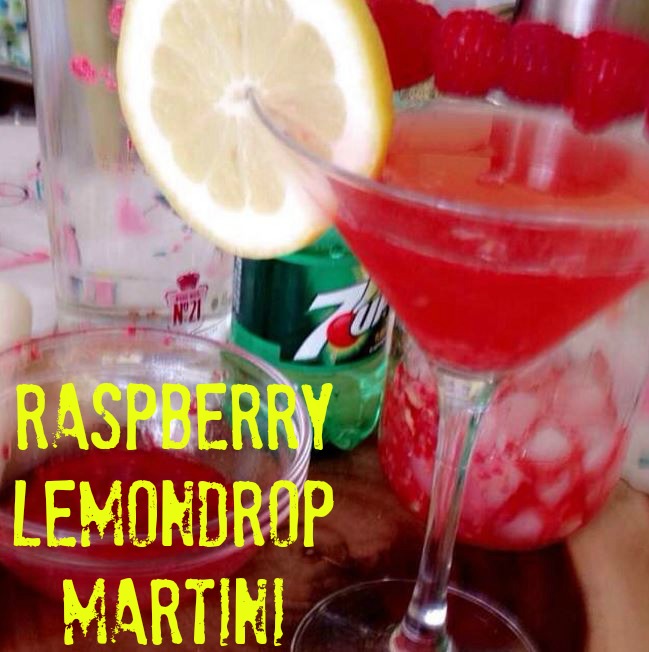 raspberry lemondrop martini